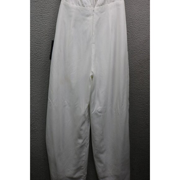 LuLu's White Halter Jumpsuit-Size Small-New w/Tags-Nice - Picture 10 of 13